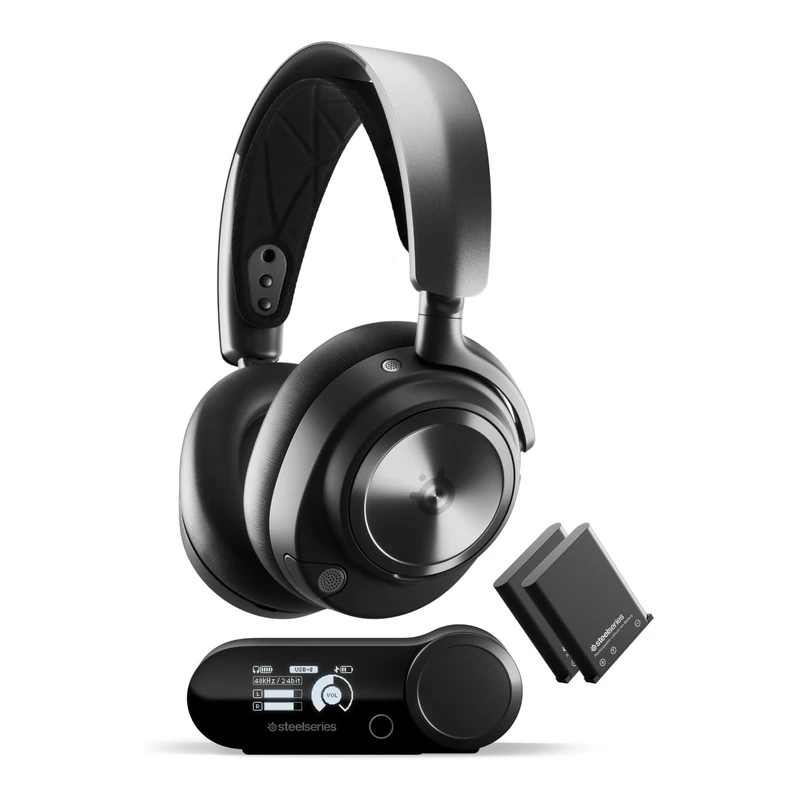 SteelSeries Arctis Nova Pro Wireless Headset used by Caedrel